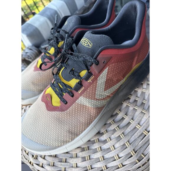 Keen 450 Dirt Mens Trail Running Shoes Safari Red Ochre 1031109 14 US Gorpcore Keen Men main image 4
